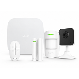 Ajax Hub 2 starterkit + WiFi camera Wit SMART