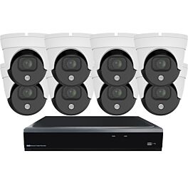 Dome Camerasysteem Wit PRO 8