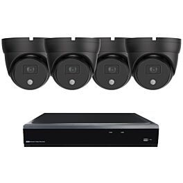 Draadloos mini dome camerasysteem Zwart SMART 4