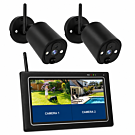 Draadloze Cameraset met Touchscreen Zwart EASY 2