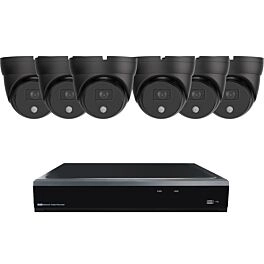 Dome Mini Camerasysteem Zwart SMART 6