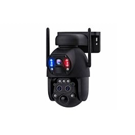 4G PTZ batterij camera met zonnepaneel Zwart PLUS