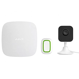 Zorg-kit met sos knop en camera Wit SMART