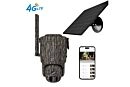 4G PTZ batterij camouflage camera met zonnepaneel PRO
