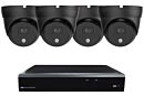 Draadloos Dome Mini Camerasysteem Zwart ELITE 4
