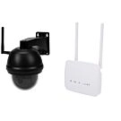 4G Buitencamera PTZ Zwart SMART