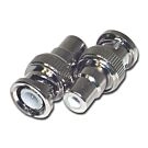 BNC male - Tulp / RCA female (plug)