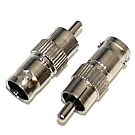BNC female - Tulp / RCA male (Plug)