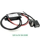 12V naar 5V USB converter (8-35V input) – 2x USB