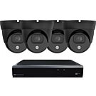 Draadloos Dome Camerasysteem Zwart SMART 4