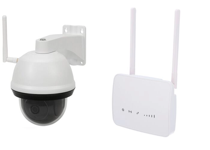 4G Buitencamera PTZ Wit SMART main product photo