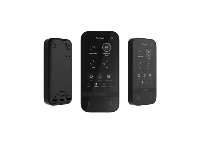 Ajax Keypad Touchscreen Zwart SMART main product photo