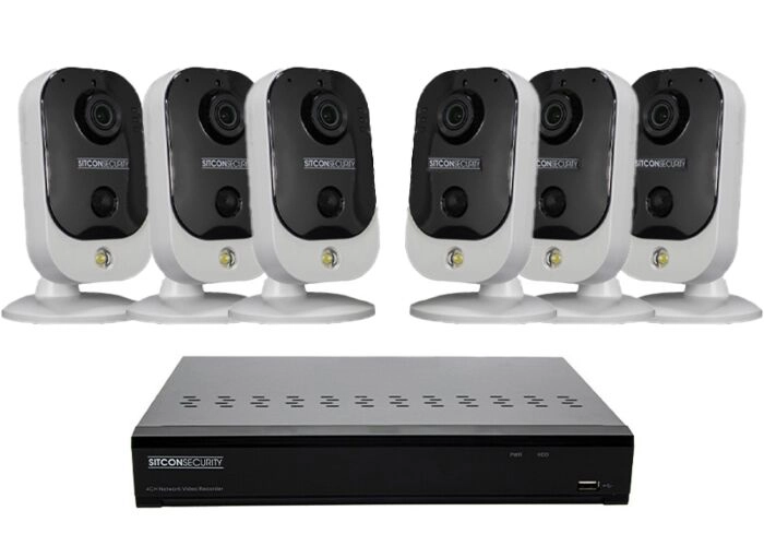 Cube binnen beveiligingscamera set EASY 6 main product photo
