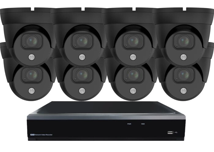 Draadloos Dome Camerasysteem Zwart ELITE 8 main product photo