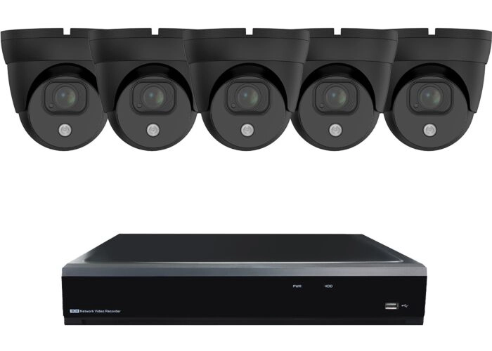 Draadloos Dome Camerasysteem Zwart SMART 5 main product photo