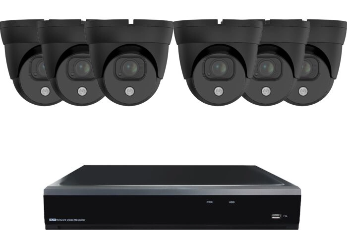 Dome Camerasysteem Zwart SMART 6 main product photo