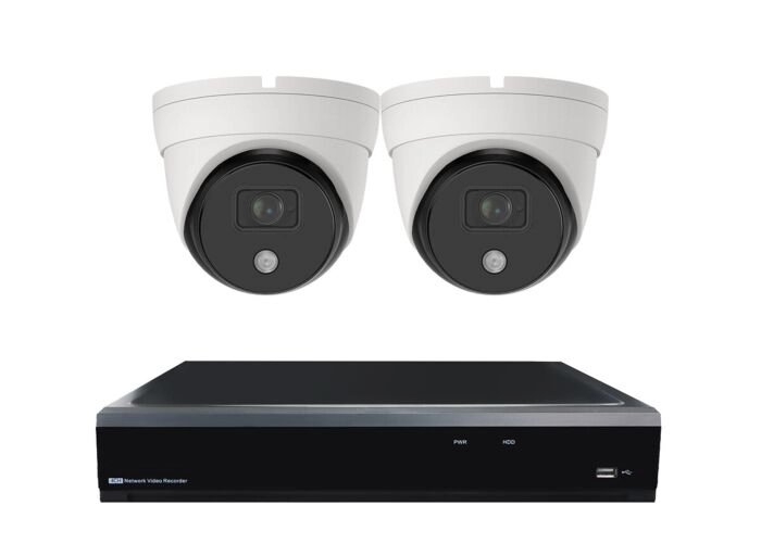 Draadloos Dome Mini Camerasysteem Wit ELITE 2 main product photo