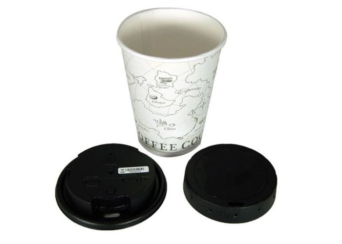 Koffie deksel mini camera main product photo